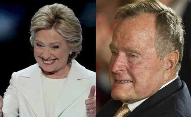 George HW Bush For Democrat Hillary Clinton? A Kennedy Says So