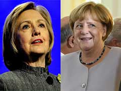 Hillary Clinton Hails Angela Merkel As A Favorite World Leader