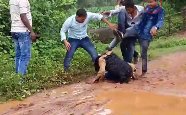 BJP Politician's Son Filmed Thrashing Bikers In Road Rage