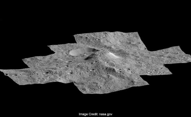 NASA Discovers Young Cryovolcano On Dwarf Planet Ceres