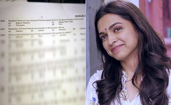 Huh? A Deepika Padukone Question Popped Up On Air Force Exam Paper