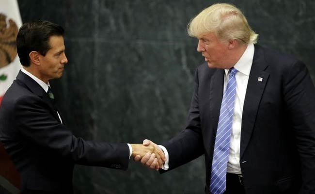 Donald Trump, Mexico's Enrique Pena Nieto Speak To Mend Rift Over Wall