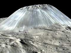 Dwarf Planet Ceres May Hold A Towering Ice Volcano