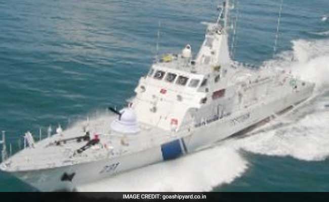 India Hands Over Fast Patrol Vessel To Mauritius