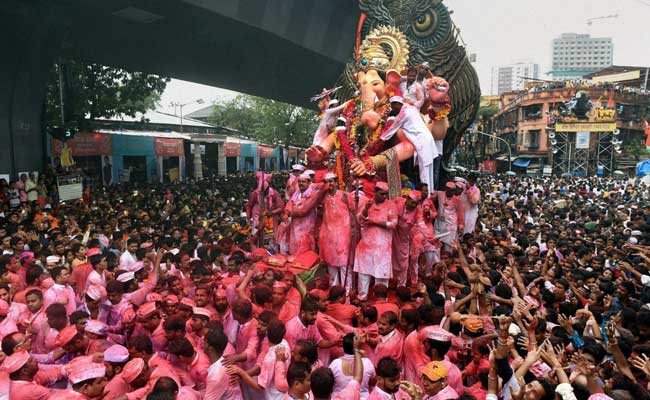 For Ganesh Visarjan, Choppers, Drones Keep An Eye On Mumbai