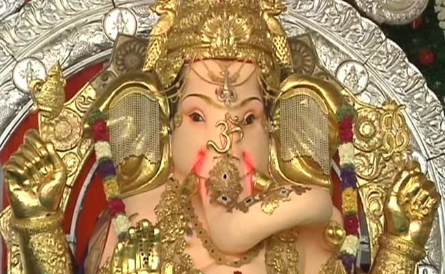 In Mumbai, Ganesh Idol Insured For Rs 300 Crore