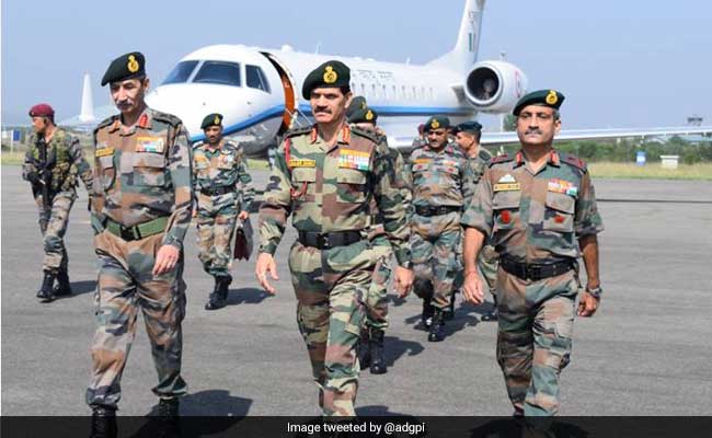 Army Chief General Dalbir Singh Reviews Situation In Kashmir