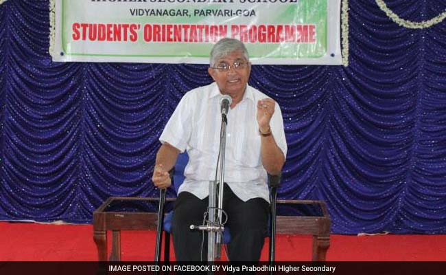 Ex RSS Goa Chief Subhash Velingkar Blames Parrikar, Gadkari For Sacking