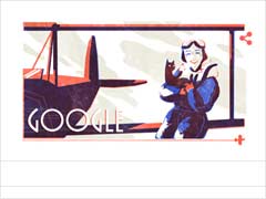 Google's Flying Salute To Jean Gardner Batten On Her 107th Birthday