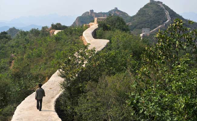 China's Great Wall Repaired With Simple Tools, Bricks Of Old