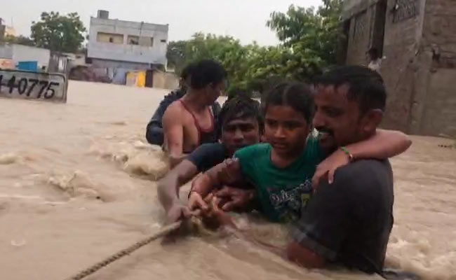 Flooding In Hyderabad After Heavy Rain, 5,000 Evacuated From Guntur