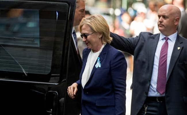 Clinton Falls Ill During 9/11 Memorial Service In New York