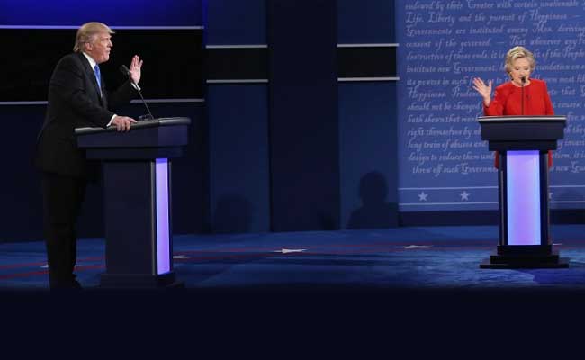 Hillary Clinton, Donald Trump Clash And Interrupt Each Other In First US Presidential Debate