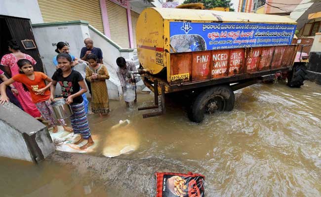 Heavy Rain Causes 11 Deaths In Telangana, Hyderabad On Flood Alert