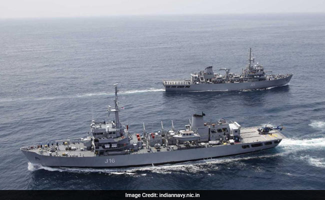 India, Singapore Navies Begin Mega Exercise In South China Sea