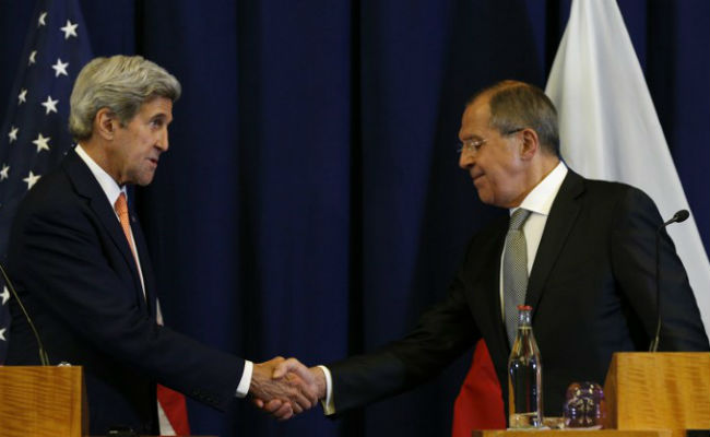 John Kerry Says 'Bit Of Progress' With Sergei Lavrov On Syria