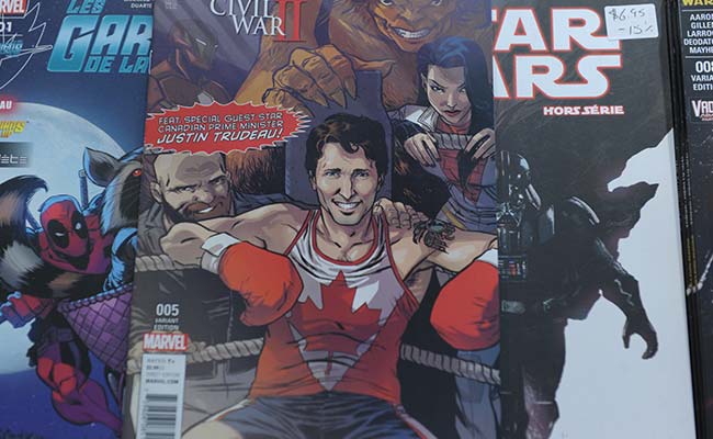 Justin Trudeau -- Marvel's Latest Superhero