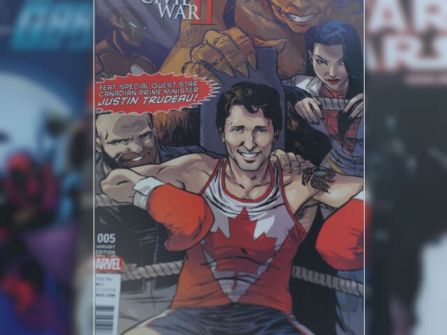 Canada's Prime Minister Justin Trudeau is Marvel's Latest Superhero