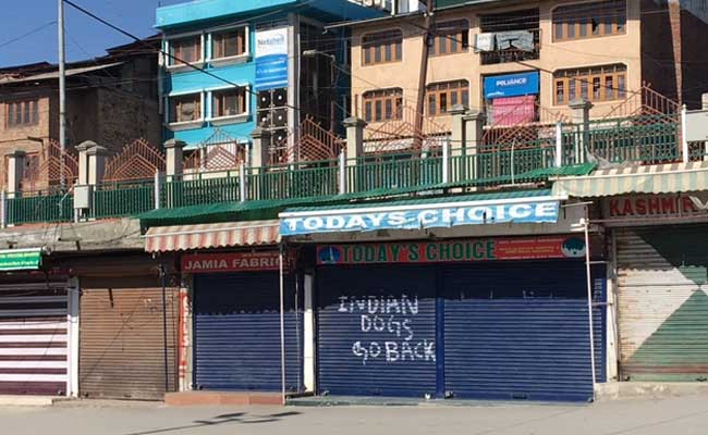 Separatists Allow Full-Day Relaxation In Kashmir Shutdown For Two Days