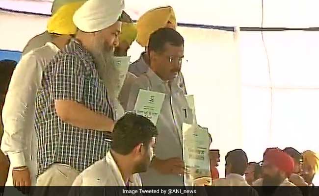AAP Releases 'Kisan Manifesto' For Punjab Elections