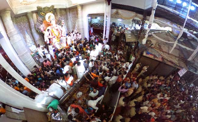 360 Degree View Of Ganesh Chaturthi Celebrations At Mumbai's Lalbaughcha Raja