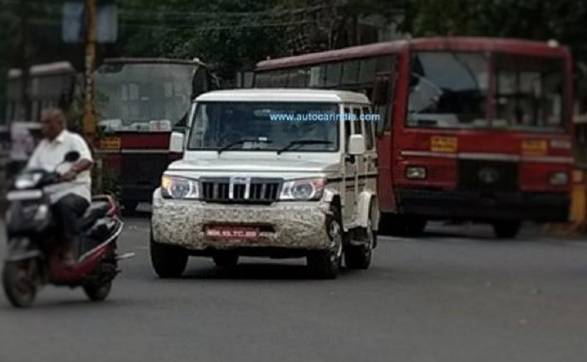 Mahindra Bolero Mini Caught Testing