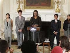 How 2 Indian-American Children Impressed Michelle Obama