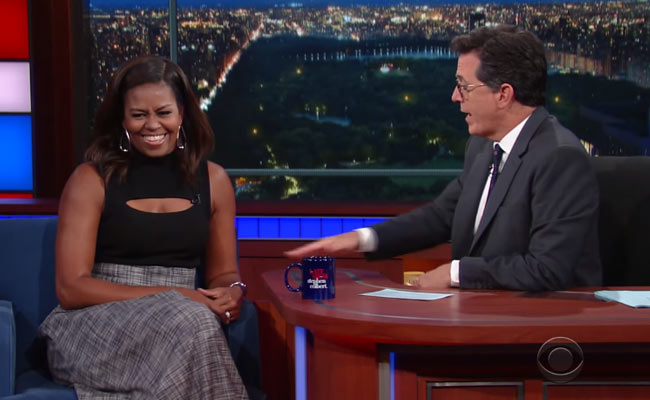 Michelle Obama Imitates Barack Obama In Hilarious Video Going Viral