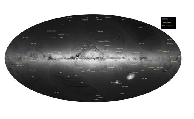 More Than A Billion Stars Mapped In Milky Way: European Space Agency