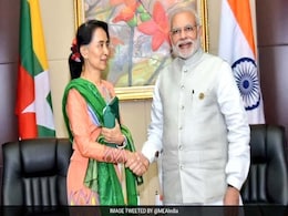 PM Modi Congratulates Aung San Suu Kyi Over Her Party's Election Win PM Modi Congratulates Aung San Suu Kyi Over Her Party's Election Win