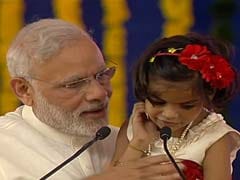 Differently-Abled Girl's Ramayana Rendition Steals Show At PM Modi's Rally