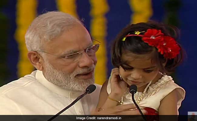 Differently-Abled Girl's Ramayana Rendition Steals Show At PM Modi's Rally