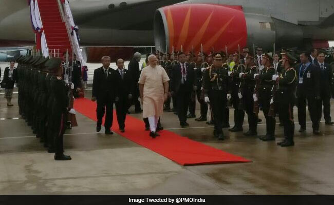 PM Narendra Modi In Laos To Attend ASEAN, East Asia Summits