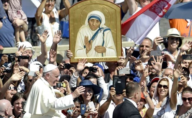 'Now A Saint, Always A Mother,' Pope Francis Hails Teresa Of Calcutta