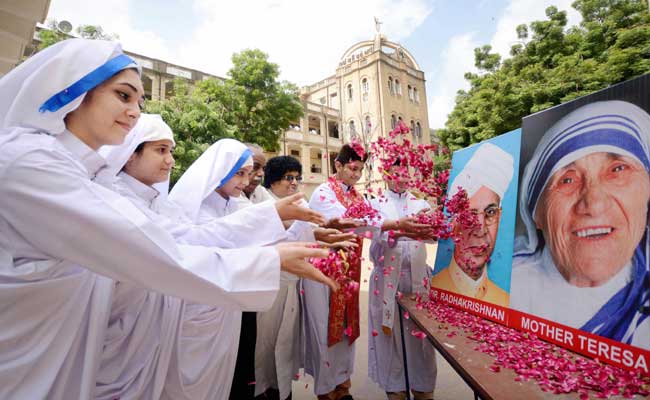 AINRC Leader N Rangasamy Hails Canonisation Of Mother Teresa