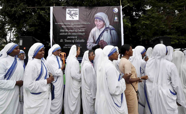 Hundreds Take Part In Walk Celebrating Mother Teresa's Canonisation