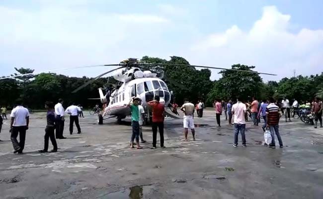 Chopper Makes Emergency Landing In Assam's Nagaon; Narrow Escape For 8