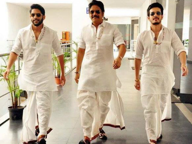 Nagarjuna's 'Rocking' Announcement Stars Sons Naga Chaitanya, Akhil