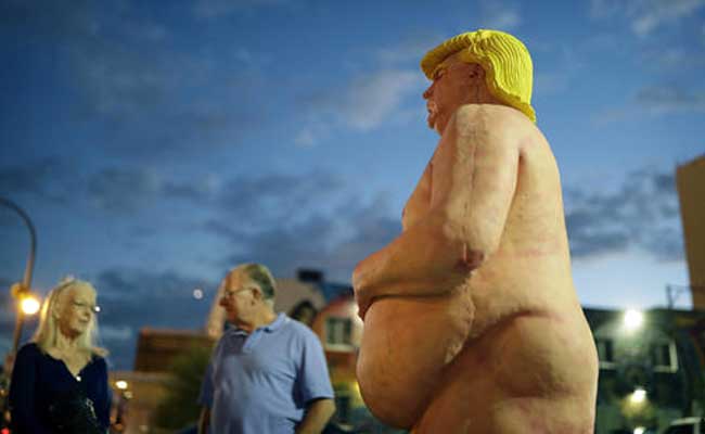 Naked Donald Trump Statue Goes For $28,000 At Auction