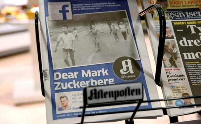 Facebook Apologises To Norwegian PM For Removing 'Napalm Girl' Photo