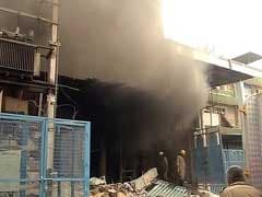 1 Dead, 3 Feared Trapped In Fire At Delhi Plastic Factory