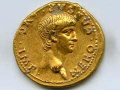 'Exceptionally Rare' Roman Gold Coin With Nero's Face Found In Israel