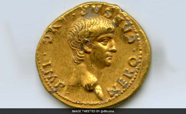 'Exceptionally Rare' Roman Gold Coin With Nero's Face Found In Israel