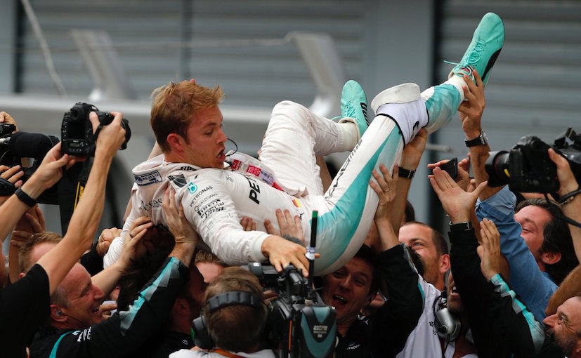 F1: Nico Rosberg Wins Italian GP As Hamilton Falters In Opening Lap