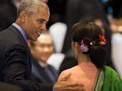 Barack Obama To Discuss Sanctions Policy With Myanmar's Suu Kyi