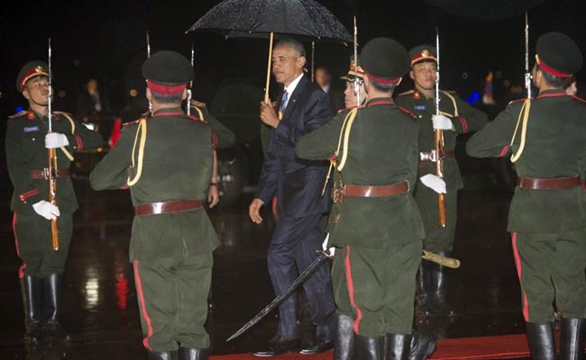 Barack Obama Becomes First Sitting US President To Visit Laos