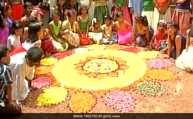 From Colourful Pookalam To Sumptuous Sadhya, Kerala Celebrates Onam