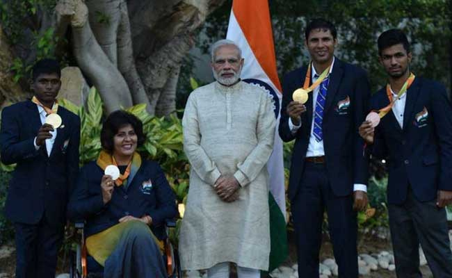 Government Announces Rs. 90 Lakh Cash Reward For Rio Paralympics Medallists