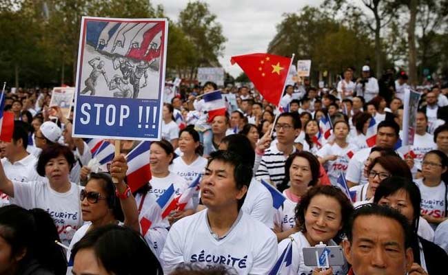 13,000 Attend Paris Rally To Protest Crimes Against Chinese
