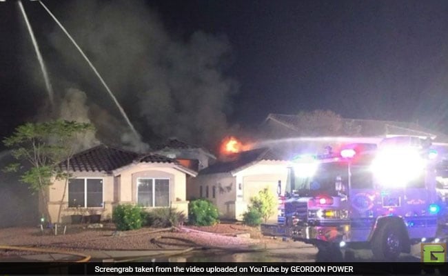 Plane Crashes On A House In US, Everyone Survives
